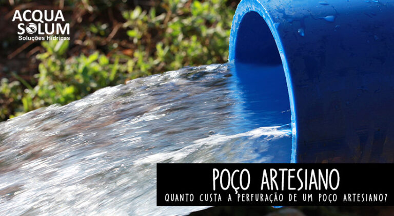 Quanto custa a perfuração de um poço artesiano?
