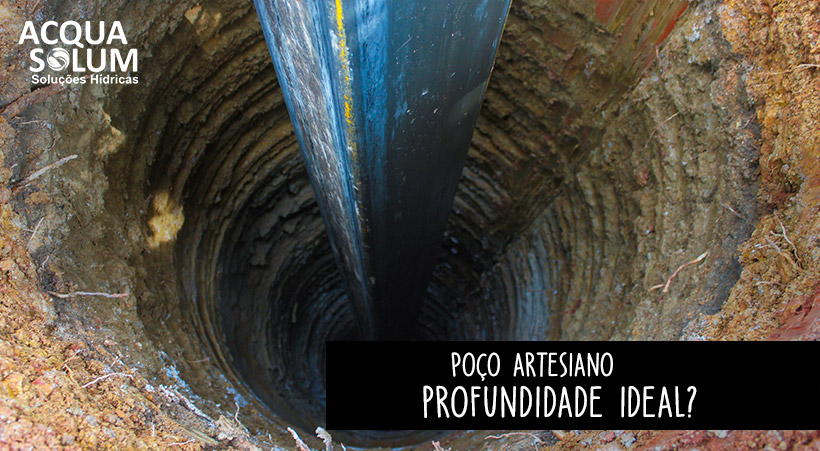 Poço artesiano profundidade ideal?