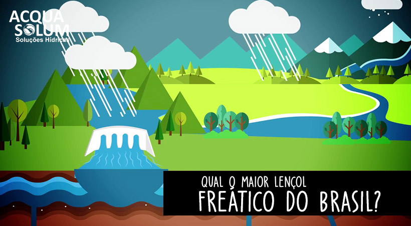 Qual o maior lençol freático do Brasil?