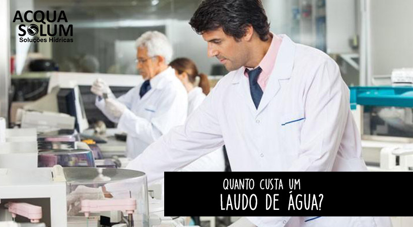 Quanto custa um laudo de água?