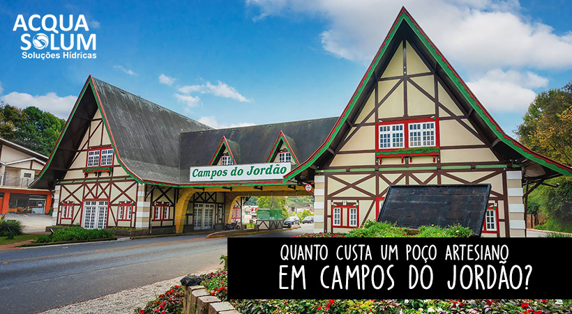 Quanto custa um poço artesiano em Campos do Jordão?