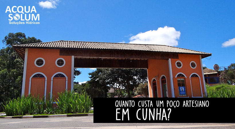 Quanto custa um poço artesiano em Cunha?
