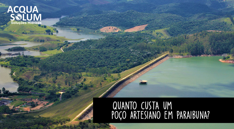 Quanto custa um poço artesiano em Paraibuna?