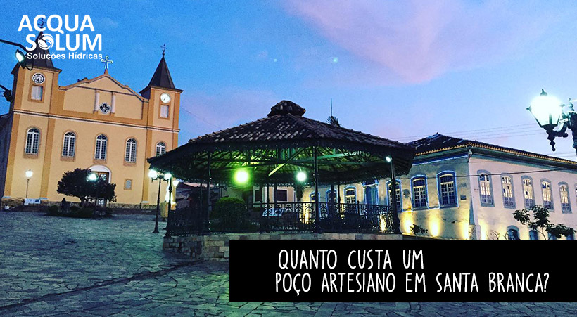 Quanto custa um poço artesiano em Santa Branca?