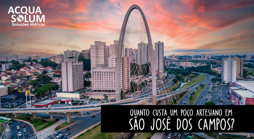 Quanto custa um poço artesiano em São José dos Campos