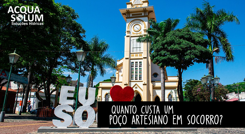 Quanto custa um poço artesiano em Socorro?