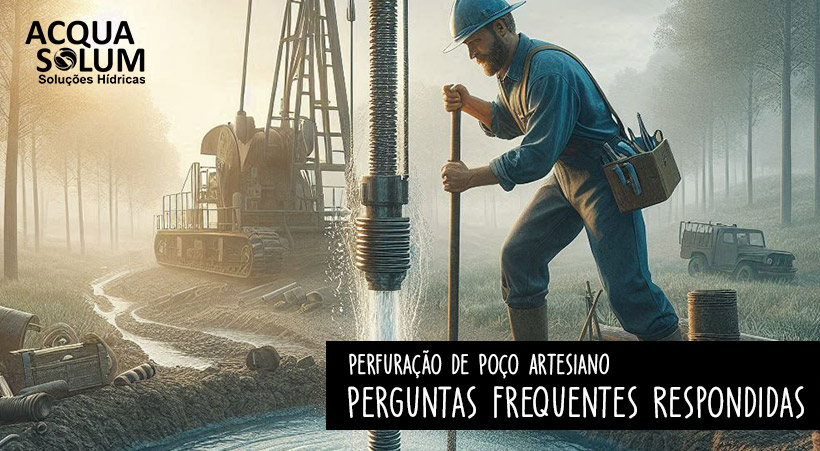 Perfuração de Poço Artesiano: Perguntas Frequentes Respondidas