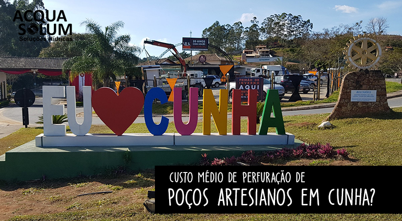 Custo Médio de Perfuração de Poços Artesianos em Cunha?