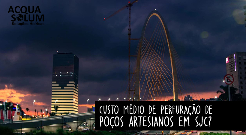 Custo Médio de Perfuração de Poços Artesianos em São José dos Campos?