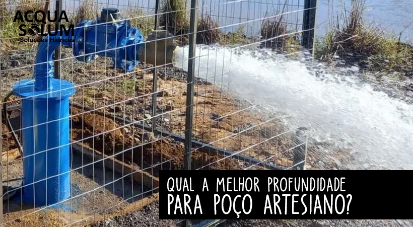 Qual a melhor profundidade para poço artesiano?